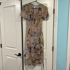 Long floral dress